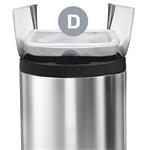 Simplehuman Vrecia na odpad 20 l, typ D, 3 x 20 ks ( 60 vriec ) WP