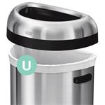 Simplehuman Vrecia na odpad 55 l, typ U, 3 x 20 ks ( 60 vriec )
