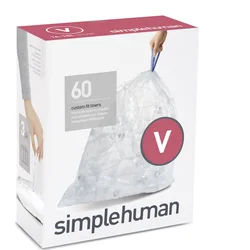 Simplehuman Vrecia na odpadky 16-18 l, typ V, 3 x 20 ks ( 60 vriec ) CP