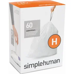 Simplehuman Vrecia na odpadky 30-35 l, typ H, 3 x 20 ks ( 60 vriec ) CP