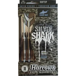 Šipky HARROWS SOFT SILVER SHARK 18g