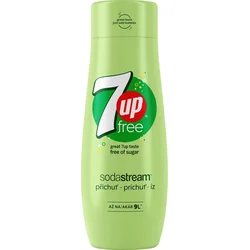 Sirup SodaStream s príchuťou 7UP Free, 440 ml