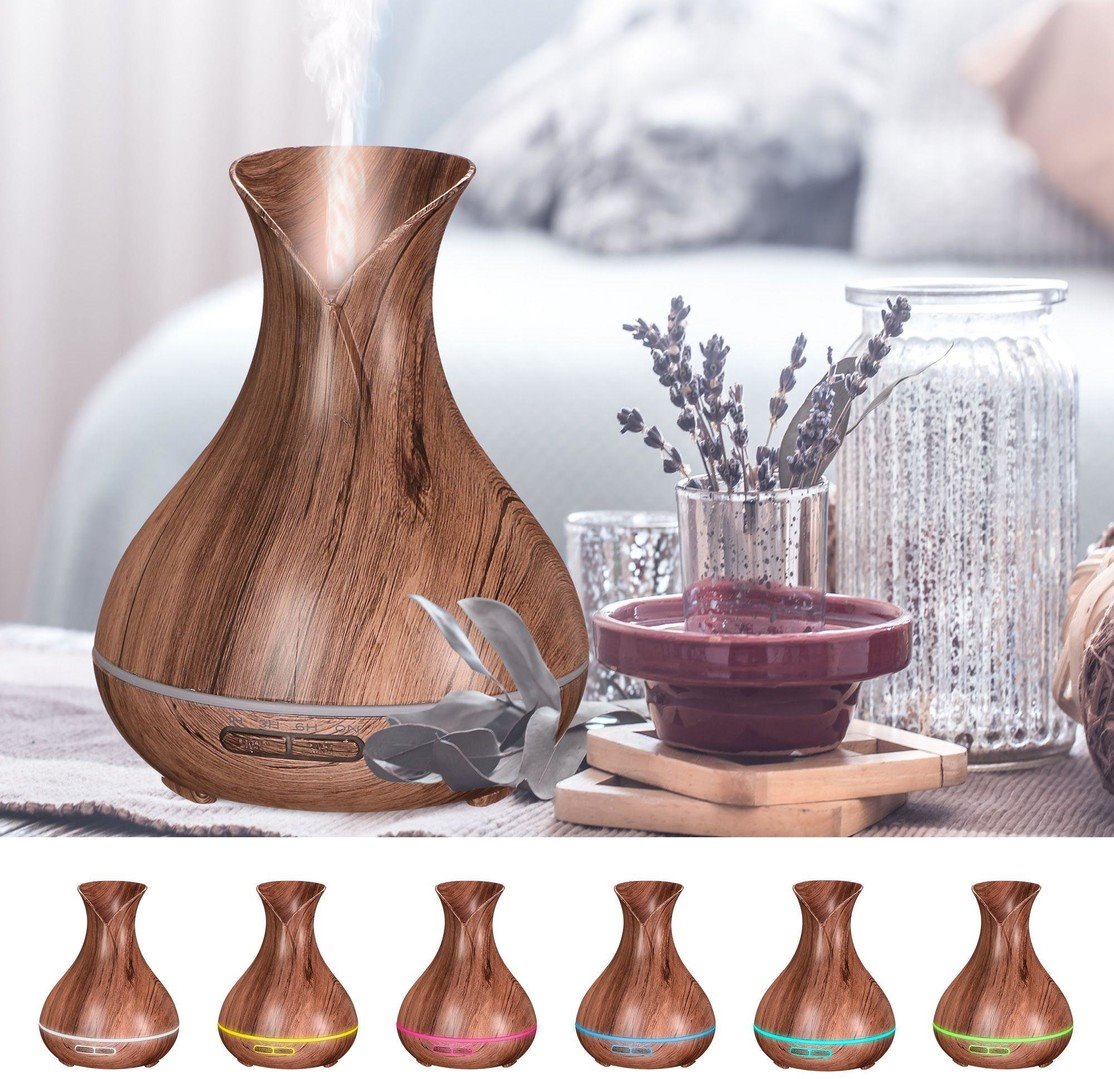 SIXTOL Aroma difuzér Vulcan grey wood 350ml
