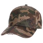 SIXTOL čiapka s LED svetlom B-CAP 25lm, dobíjateľná, USB, univerzálna veľkosť, kamufláž