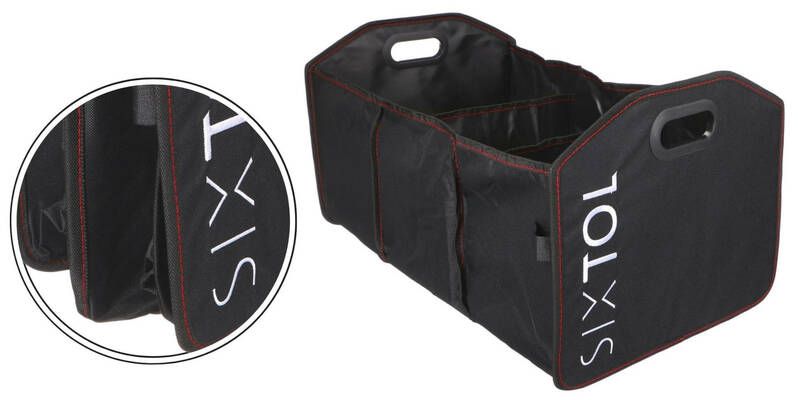 SIXTOL Organizér do kufru auta CAR COMPACT 3, 3 přihrádky, skládací