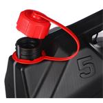Sixtol Plastový kanister MECHANIC FUEL CANISTER 5L, čierny