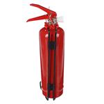 SIXTOL Práškový hasicí přístroj FIRE STOP 1 kg, ABC, celokovový, včetně kovového držáku