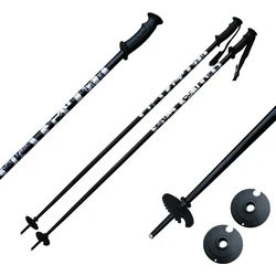 Sjezdové hole CALTER X-SKI, vel.90cm, černé