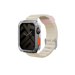 SKINARMA Shokku řemínek pro Apple Watch 45/44/42 mm, Beige