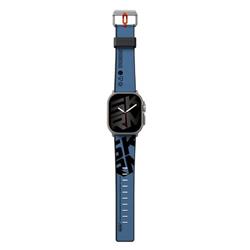SKINARMA Spunk řemínek pro Apple Watch 49/45/44/42 mm, Blue