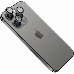 Sklo na fotoaparát FIXED pre Apple iPhone 16 Pro/16 Pro Max, vesmírne sivé