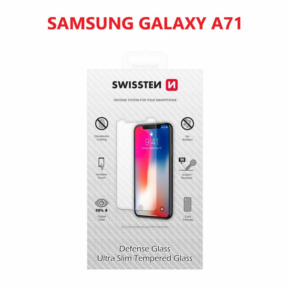 Sklo Swissten 2.5D pre Galaxy A71