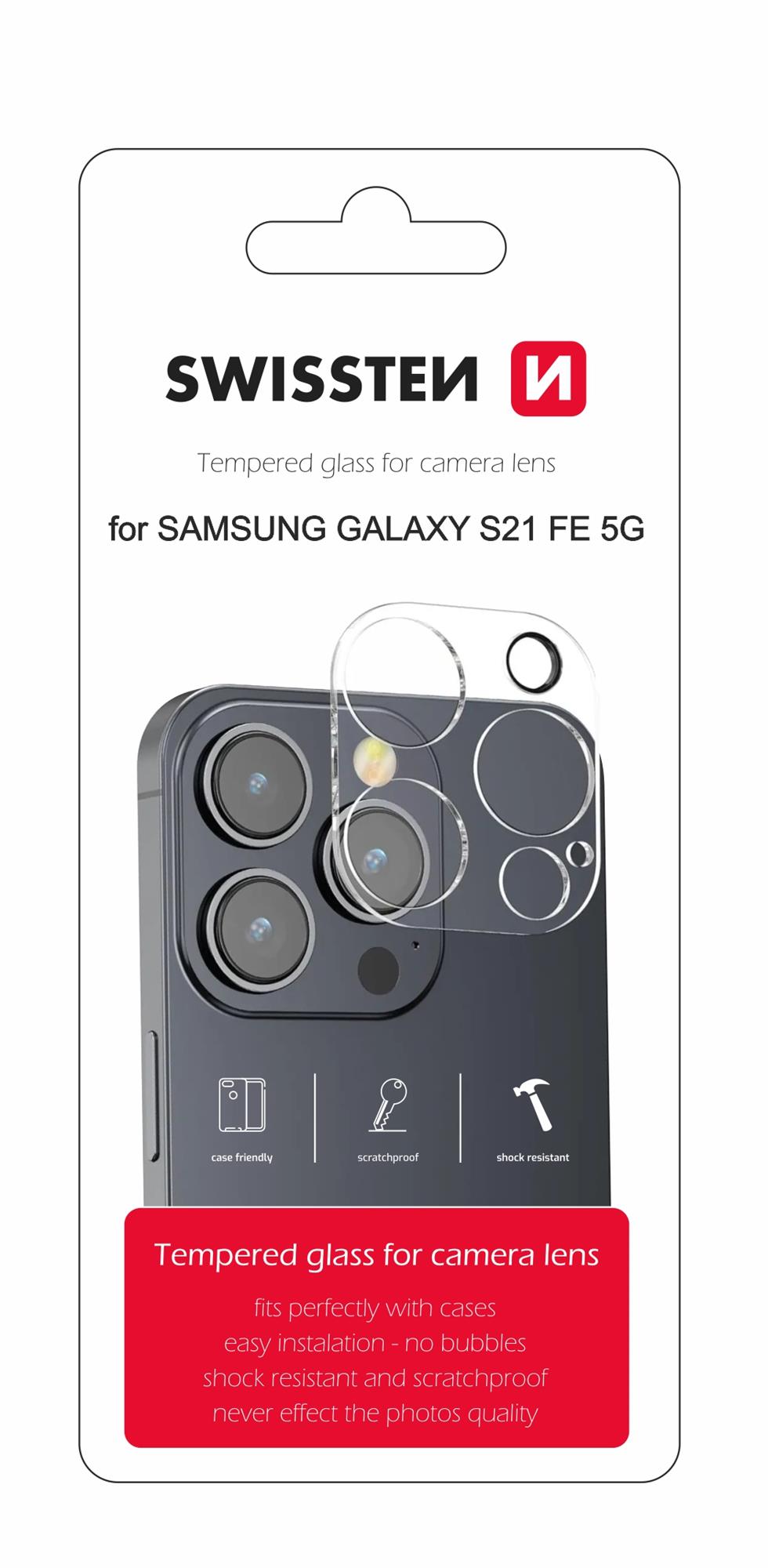 Sklo Swissten na objektív Galaxy S21 FE