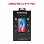Sklo Swissten Ultra Durable pre Galaxy A03s, čierne  