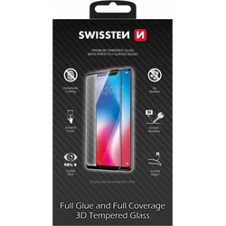Sklo Swissten Ultra Durable pre iPhone 14, čierne  