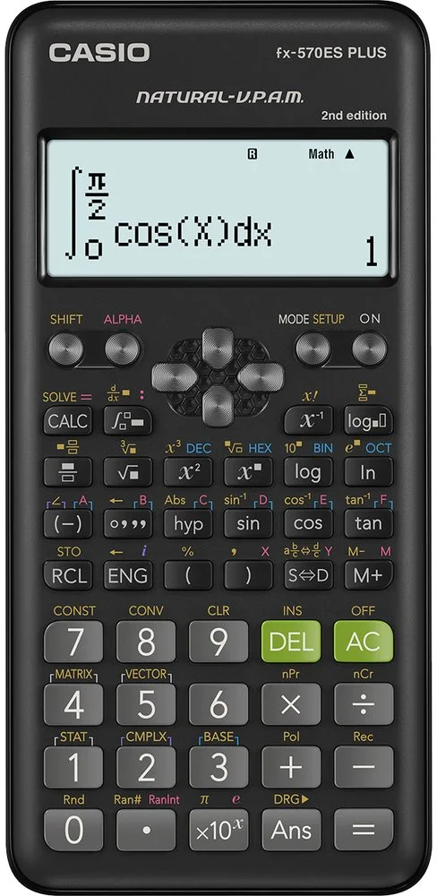 Školská kalkulačka Casio FX 570 ES Plus 2E
