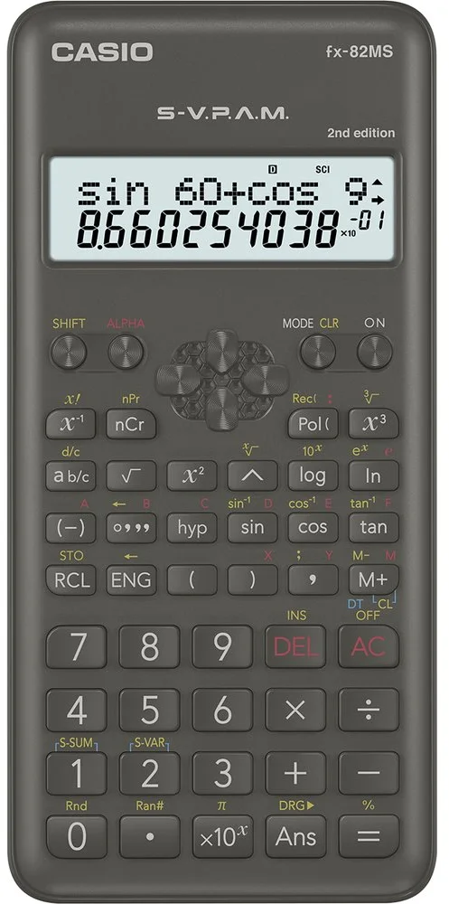 Školská kalkulačka Casio FX 82 MS 2E