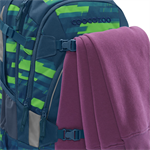 Školský batoh coocazoo MATE, Lime Stripe, certifikát AGR