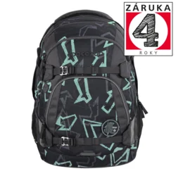 Školský batoh coocazoo MATE, reflexné graffiti, certifikát AGR