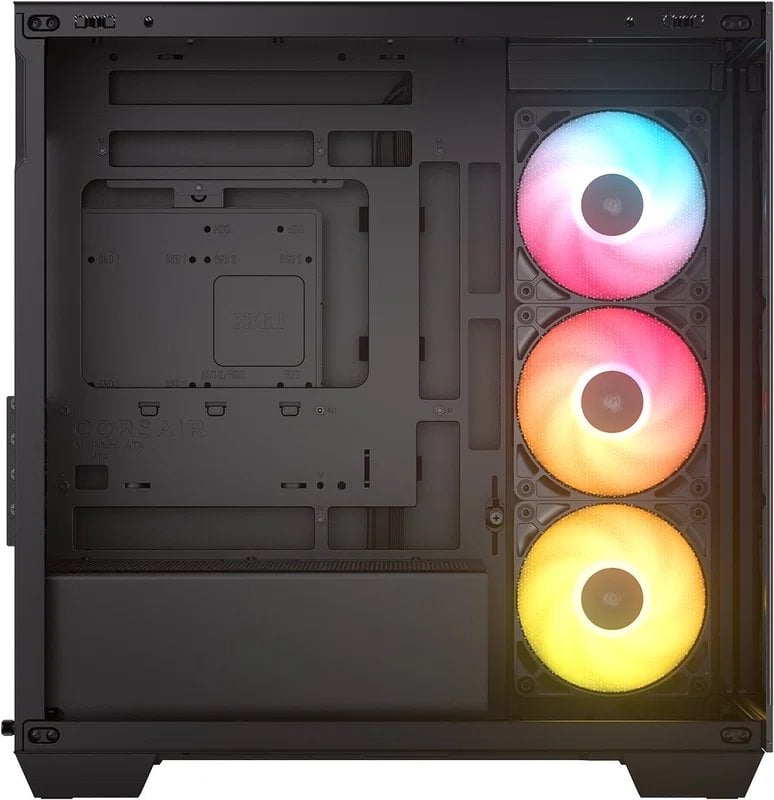 Skriňa Corsair 2800X RS-R ARGB pre mATX, čierna