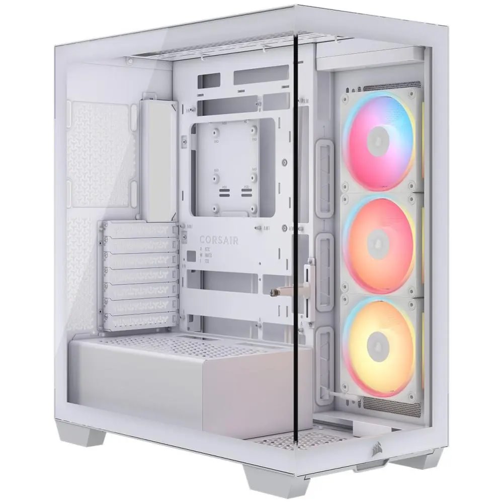 Skriňa Corsair 3500X LX-R RGB, biela