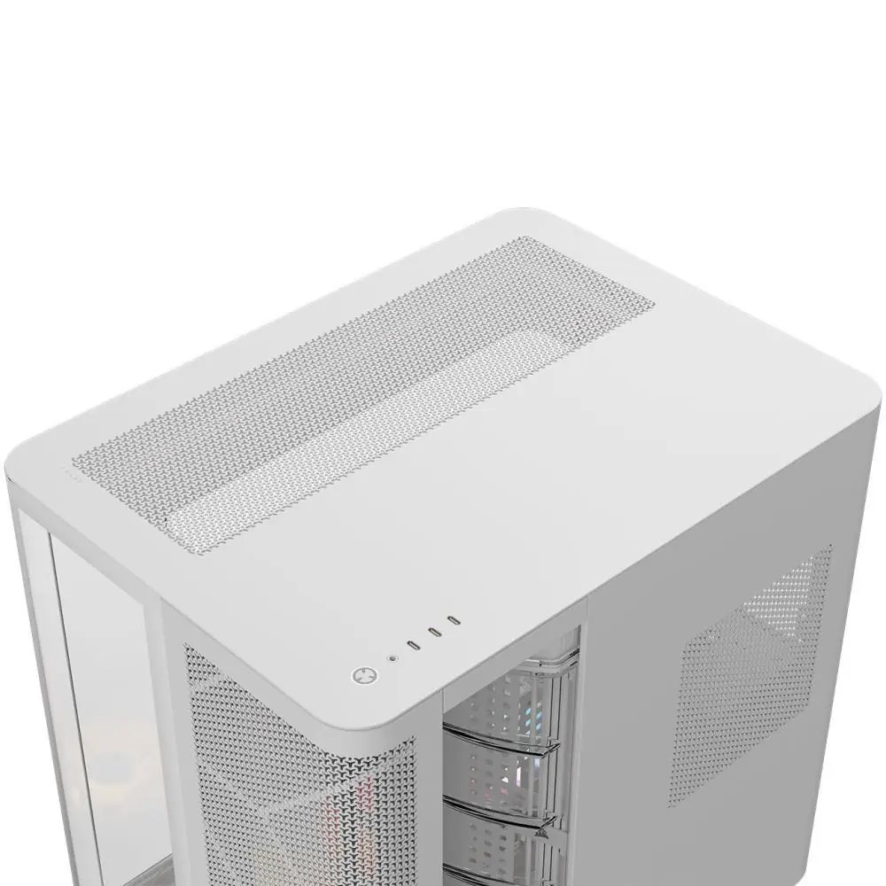 Skriňa Corsair Air 5400 RS-R ARGB, biela