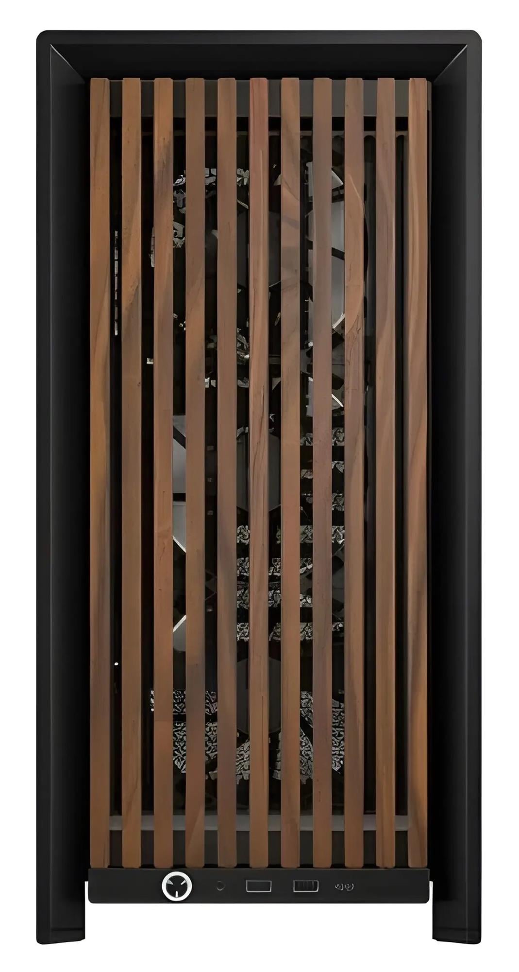 Skriňa Corsair Frame 4000D RS Wood, čierna