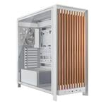 Skriňa Corsair Frame 5000D Wood RS, biela