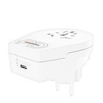 SKROSS cestovní adaptér Europe USB C20PD pro cizince v ČR, USB-C 20W, typ E/F