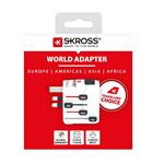 SKROSS cestovní adaptér PRO, univerzální, uzemněný