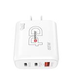 SKROSS Nabíjací adaptér USB A+C Napájacia nabíjačka 65W GaN US, Power Delivery, typ A