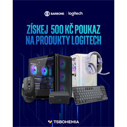 Slevový kód na LOGITECH v hodnotě 500 Kč