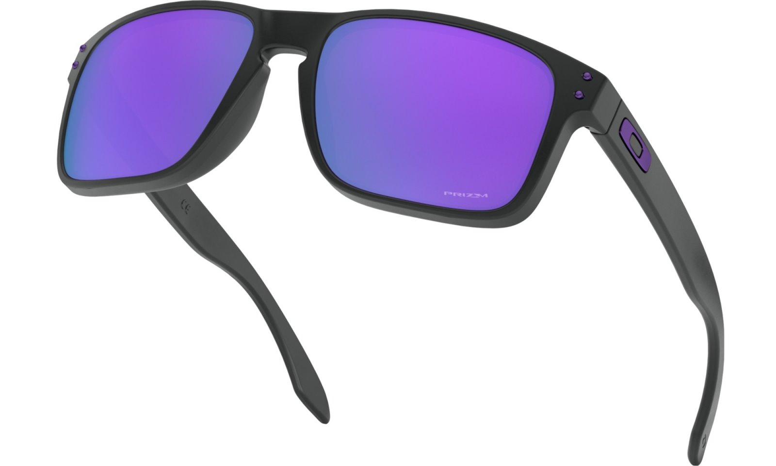 Slnečné okuliare OAKLEY Holbrook Matte black - PRIZM Violete
