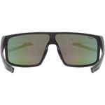 Slnečné okuliare UVEX LGL 51 BLACK MAT/MIR.RED