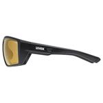 Slnečné okuliare UVEX MTN VENTURE CV V BLACK MATT/LTM.RED