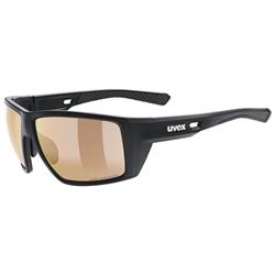 Slnečné okuliare UVEX MTN VENTURE CV V BLACK MATT/LTM.RED