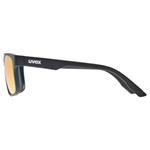 Slnečné okuliare UVEX POISE BLACK MATT / MIR.RED