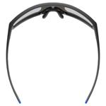 Slnečné okuliare UVEX SKYRYSE BLACK MATT/MIR.BLUE