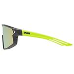 Slnečné okuliare UVEX SKYRYSE JR. BLACK-YELLOW MATT/MIR.YELLOW
