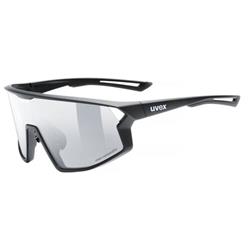 Slnečné okuliare UVEX SKYRYSE V BLACK MATT/LTM.SILVER