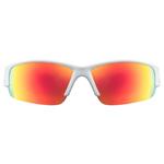 Slnečné okuliare UVEX SPORTSTYLE 215 WHITE M.RED/ MIR.RED