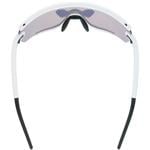 Slnečné okuliare UVEX SPORTSTYLE 236 S SET WHITE MAT / MIRROR RED (CAT. 2) + CLEAR (CAT. 0)