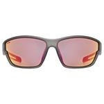 Slnečné okuliare UVEX SPORTSTYLE 806 SMOKE MATT/MIR.RED