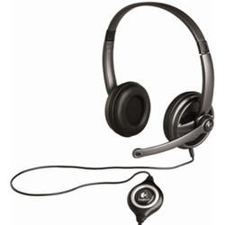 SLU LOGITECH Sluchátka a mikrofon, Logitech Premium Stereo USB Headset 350