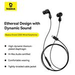 Slúchadlá Baseus Encok CZ20 USB-C čierne