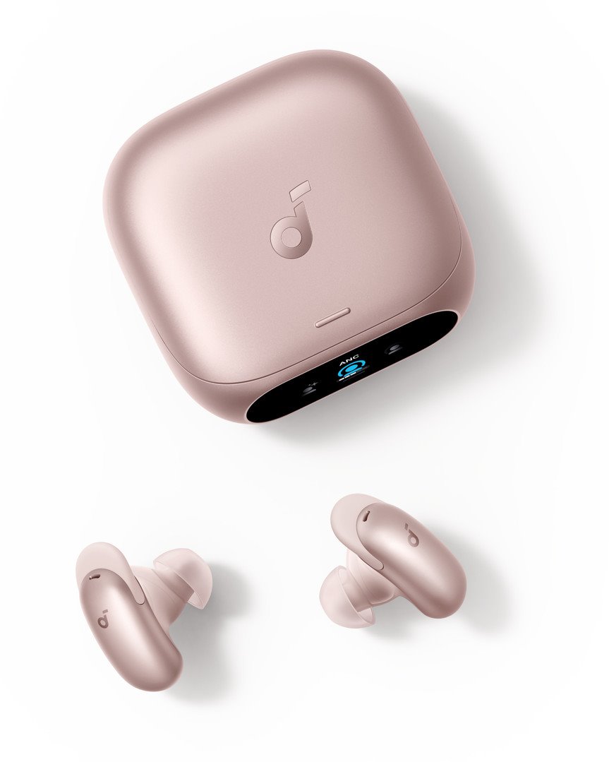 Slúchadlá Bluetooth Anker soundcore Liberty 5 Pro ružové