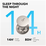 Slúchadlá Bluetooth Anker soundcore Sleep A20 biele