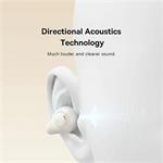 Slúchadlá Bluetooth Baseus Bass 15 Clip Open Ear biele