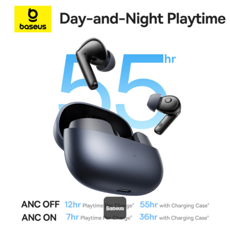 Slúchadlá Bluetooth Baseus Bass BP1 Pro čierne