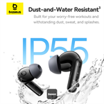 Slúchadlá Bluetooth Baseus Bass BP1 Pro čierne